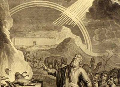 
נוח ואות הברית - הקשת בענן