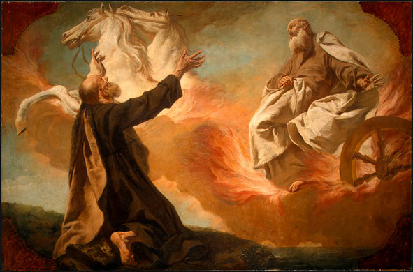 Elijah in flames